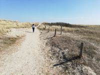 aan het strand in Zeeland